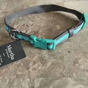 MARTHA STEWART Adjustable Dog Collar Size 16 Neck Size 14”-20”